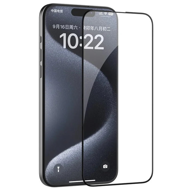 NILLKIN 3Pcs for iPhone 15 Pro EZ SET Series AGC Glass Front Screen Protector