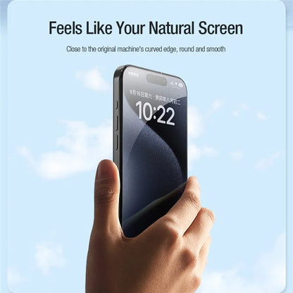 NILLKIN 3Pcs for iPhone 15 Pro EZ SET Series AGC Glass Front Screen Protector