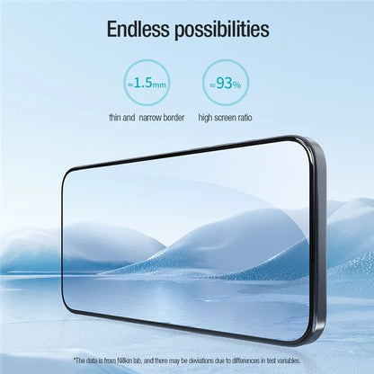 NILLKIN 2Pcs EZ SET Series Screen Guard for iPhone 15 Pro Max AGC Glass Screen Protector