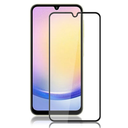 MOCOLO For Samsung Galaxy A25 5G (Global) (161.0 x 76.5 x 8.3mm) Full Screen Protector HD Clear Silk Printing Tempered Glass Film