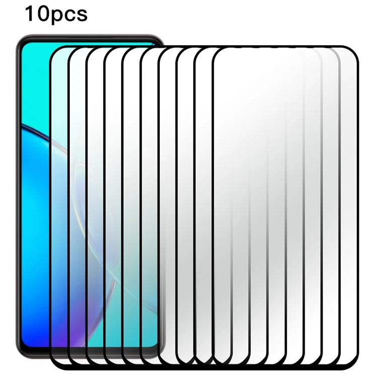 RURIHAI 10Pcs For vivo Y27s 4G 2.5D Screen Protector Ultra Clear Secondary Hardening Film