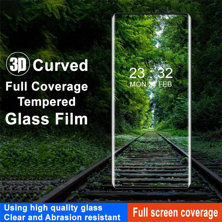 IMAK For OnePlus 12 5G 3D Curved Full Coverage Screen Protector Tempered Glass