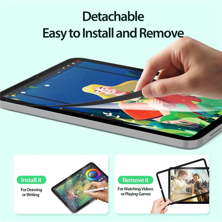 DUX DUCIS Naad Series for iPad mini (2021) Paperfeel Screen Protector Detachable Matte PET Film