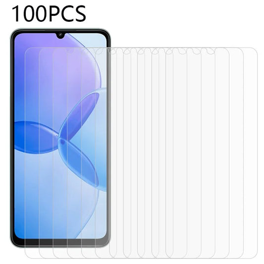 100Pcs for Xiaomi Redmi 13R 5G HD Clear Tempered Glass Screen Guard Protector