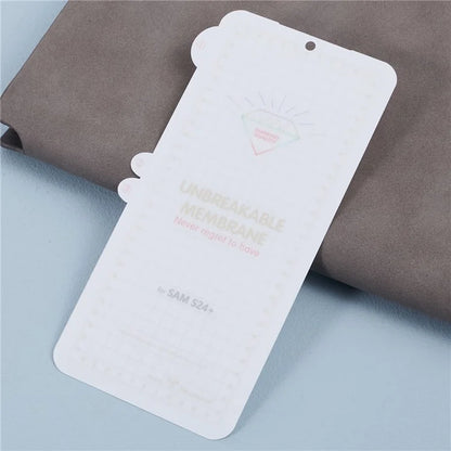 For Samsung Galaxy S24 Soft TPU Screen Protector Ultra Transparent