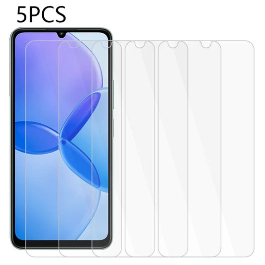 5PCS For 	Xiaomi Redmi 13R 5G Tempered Glass Film 0.3mm 2.5D Screen Protector Easy install, Anti-Scratch