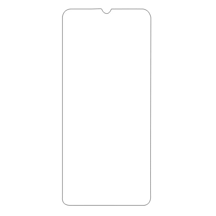 AMORUS For Xiaomi Redmi 13R 5G Screen Protector High Aluminum-silicon Glass 9H Hardness 2.5D Arc Edges Film