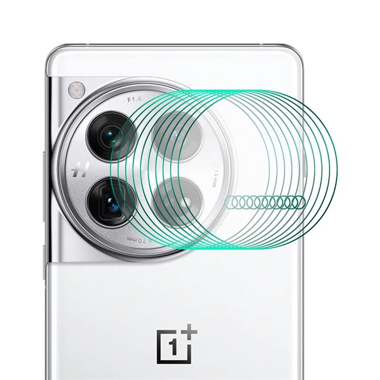 ENKAY HAT PRINCE 10Pcs for OnePlus 12 5G Camera Lens Protector High Aluminum-silicon Glass Lens Film
