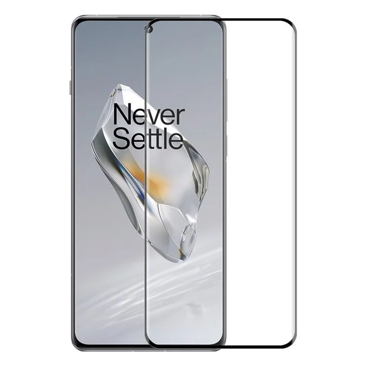 ENKAY HAT PRINCE For OnePlus 12 5G HD Clear 3D Curved Tempered Glass Film Side Glue Full Screen Protector