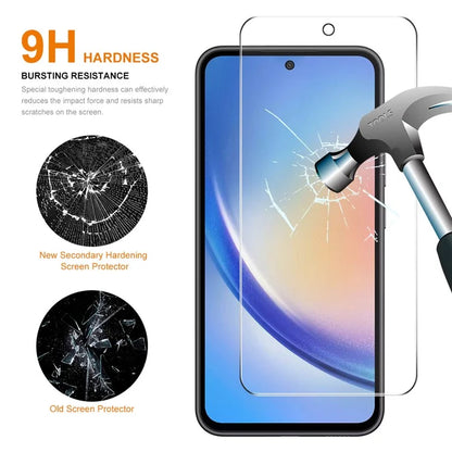 ENKAY HAT PRINCE 10Pcs For Samsung Galaxy A35 5G 0.26mm 9H 2.5D Clear High Aluminium-silicon Glass Film