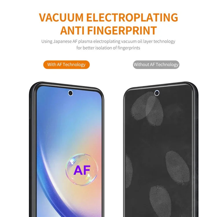 ENKAY HAT PRINCE For Samsung Galaxy A55 5G Anti-scratch 0.26mm 2.5D High Aluminium-silicon Glass Film