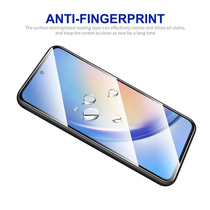 ENKAY HAT PRINCE For Samsung Galaxy A55 5G Screen Protector Full Glue Silk Printing 9H 2.5D Anti-scratch Film