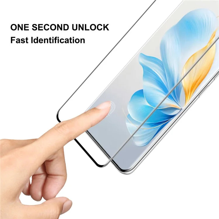 ENKAY HAT PRINCE 5PCS For Honor 100 5G Anti-scratch Screen Protector 3D Curved Tempered Glass Side Glue Film