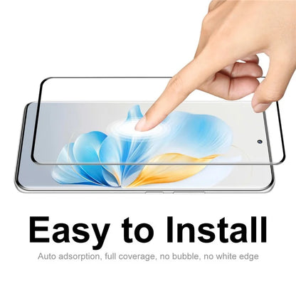 ENKAY HAT PRINCE 5PCS For Honor 100 5G Anti-scratch Screen Protector 3D Curved Tempered Glass Side Glue Film
