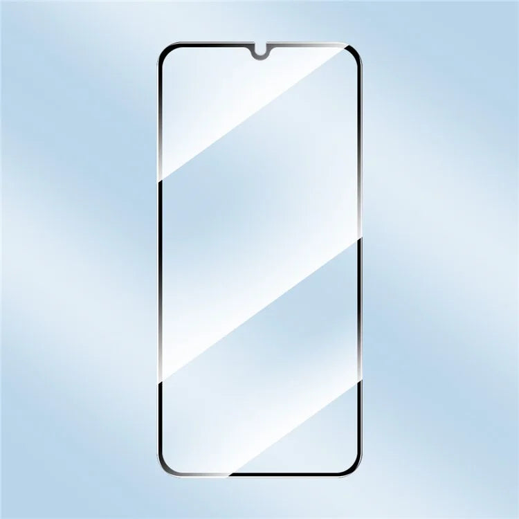 ENKAY HAT PRINCE 2Pcs for Samsung Galaxy A15 4G / 5G Screen Protector 2.5D 9H Silk Print High Aluminium-silicon Glass Film