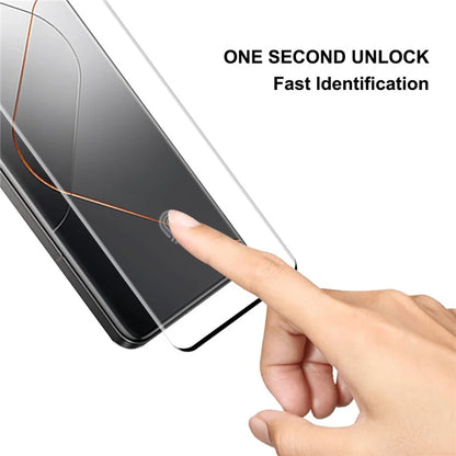 ENKAY HAT PRINCE 5PCS For Xiaomi 14 Pro High Transparency 3D Curved Tempered Glass Side Glue Film