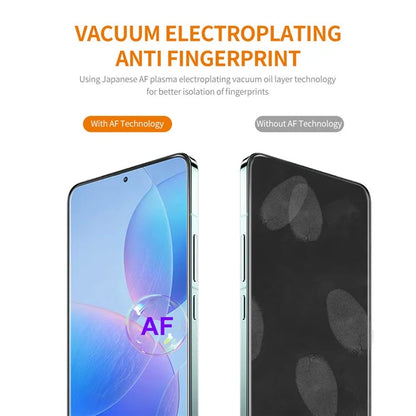 ENKAY HAT PRINCE 2Pcs For Xiaomi Redmi K70 5G / K70 Pro 5G / K70E 5G / Poco X6 Pro 5G Sensitive Touch High Aluminium-silicon Glass HD Film