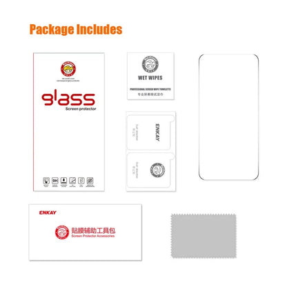 ENKAY HAT PRINCE For Xiaomi Redmi K70 5G / K70 Pro 5G / K70E 5G / Poco X6 Pro 5G Anti-fingerprint High Aluminium-silicon Glass Film