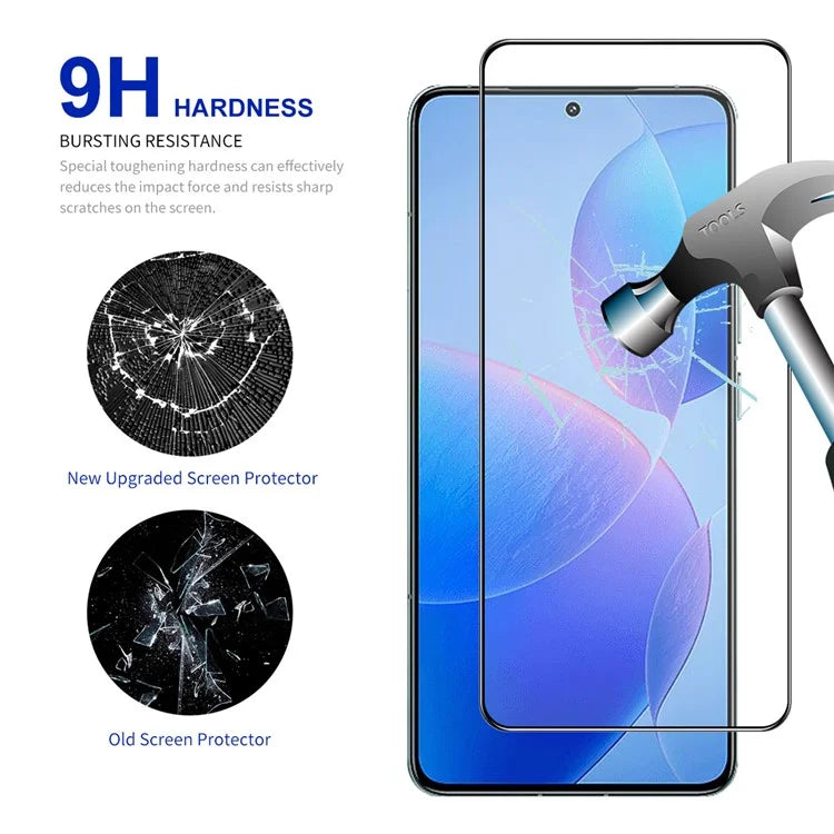ENKAY HAT PRINCE 10Pcs for Xiaomi Redmi K70 5G / K70 Pro 5G / K70E 5G / Poco X6 Pro 5G Full Screen Protector 0.26mm 2.5D Anti-explosion Film