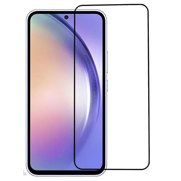 For Samsung Galaxy A55 5G Full Screen Protector Tempered Glass Black Edge Ultra Clear Film