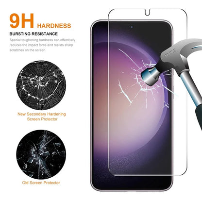 ENKAY HAT PRINCE 2Pcs for Samsung Galaxy S24 Screen Protector 0.18mm Ultra Thin (Fingerprint Unlock)