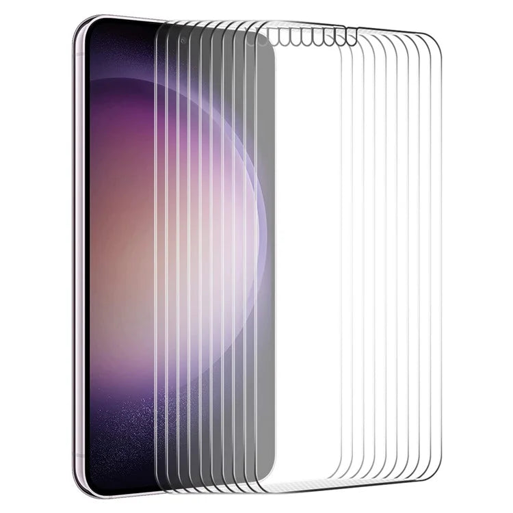 ENKAY HAT PRINCE 10Pcs for Samsung Galaxy S24 0.18mm HD Clear Screen Protector (Fingerprint Unlock)