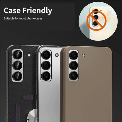 ENKAY HAT PRINCE For Samsung Galaxy S24+ Camera Lens Protector Aluminum Alloy+Tempered Glass Lens Film