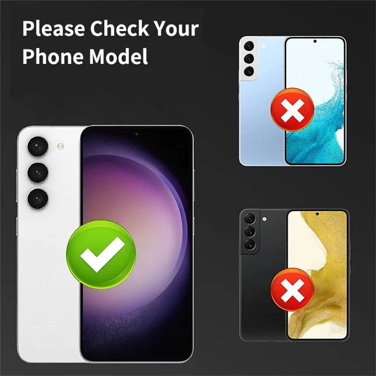 ENKAY HAT PRINCE For Samsung Galaxy S24+ Camera Lens Protector Aluminum Alloy+Tempered Glass Lens Film