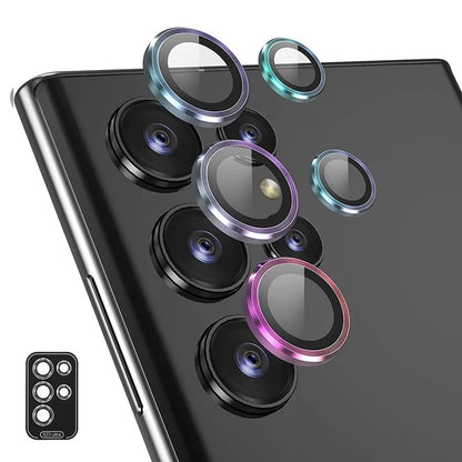 ENKAY HAT PRINCE For Samsung Galaxy S24 Ultra Camera Lens Protector 9H Tempered Glass, HD Clear