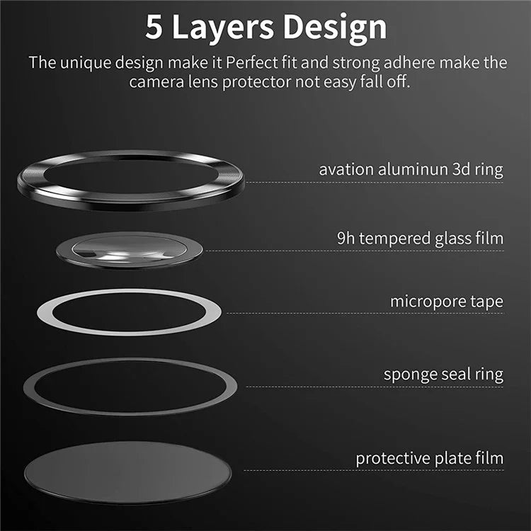 ENKAY HAT PRINCE For Samsung Galaxy S24 Ultra Camera Lens Protector 9H Tempered Glass, HD Clear