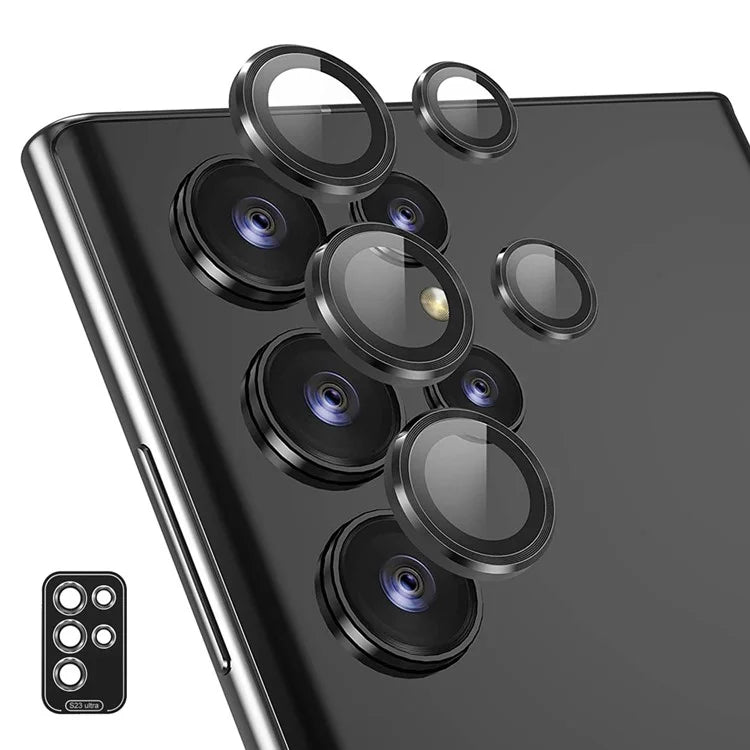 ENKAY HAT PRINCE For Samsung Galaxy S24 Ultra Camera Lens Protector 9H Tempered Glass, HD Clear