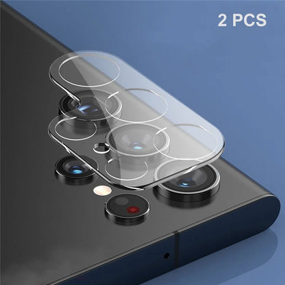 ENKAY HAT PRINCE 2Pcs For Samsung Galaxy S24 Ultra Camera Lens Protector Tempered Glass Back Camera Protection
