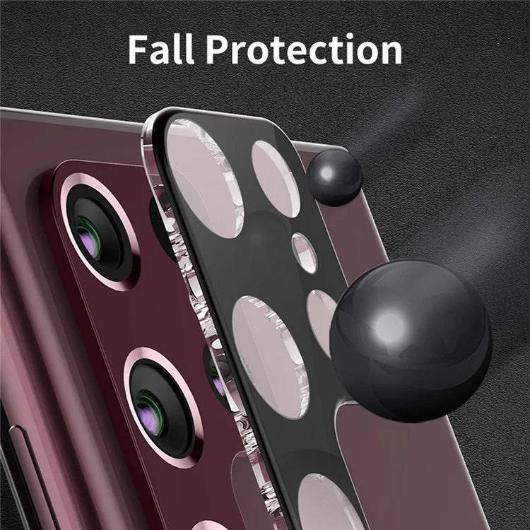 ENKAY HAT PRINCE 2Pcs For Samsung Galaxy S24 Ultra Camera Lens Protector Tempered Glass Back Camera Protection