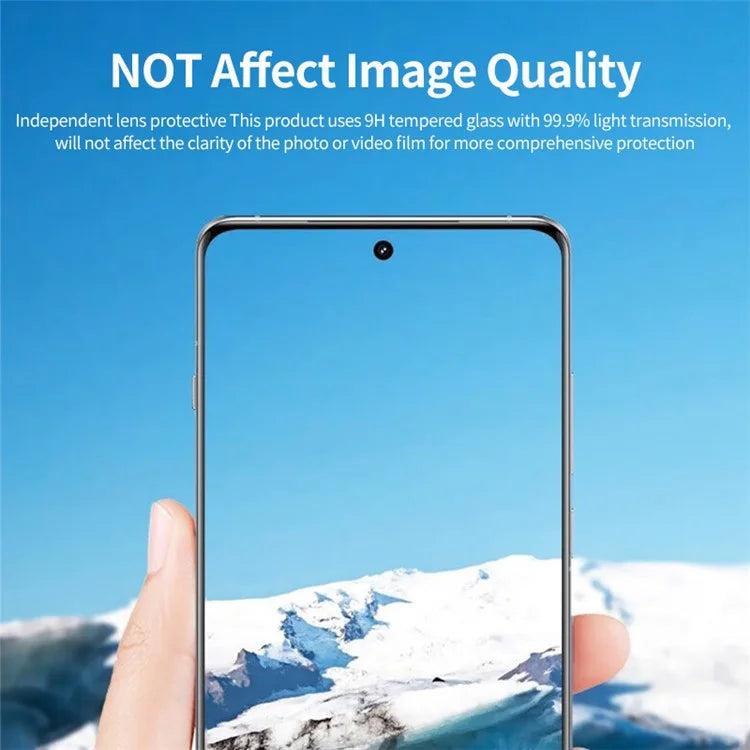 ENKAY HAT PRINCE For Honor 100 Pro 5G Camera Lens Protector Tempered Glass, Anti-Scratch