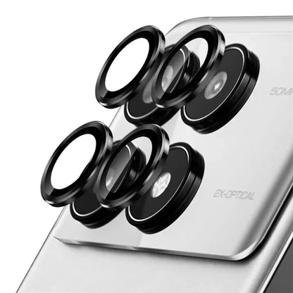 ENKAY HAT PRINCE For Xiaomi Mix Fold 3 5G Individual Lens Protector Tempered Glass with Aluminum Alloy Edging