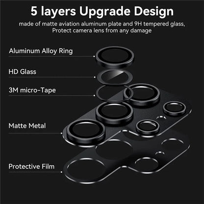 ENKAY HAT PRINCE For Samsung Galaxy S24 Ultra Camera Lens Protector AR HD Clear Lens Film