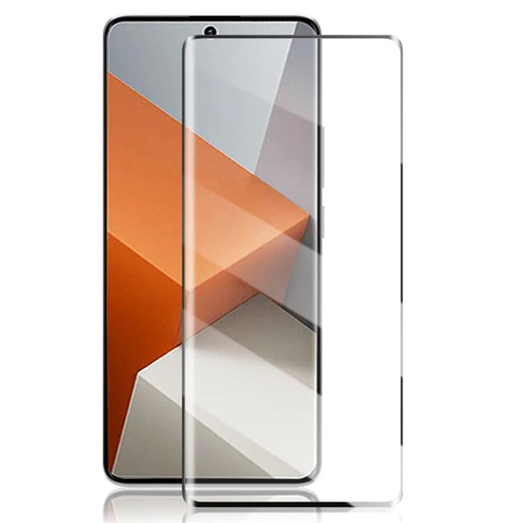 AMORUS For Xiaomi Redmi Note 13 Pro+ 5G Screen Protector Tempered Glass Film 3D Curved High Definition