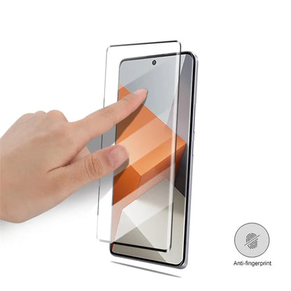 AMORUS For Xiaomi Redmi Note 13 Pro+ 5G Screen Protector Tempered Glass Film 3D Curved High Definition