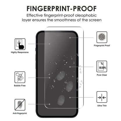 For Samsung Galaxy A15 4G Screen Protector 2.5D Arc Edge HD Clear Tempered Glass Film
