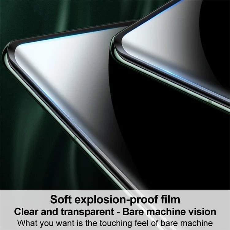 IMAK 2Pcs  /  Set Hydrogel Film III for OnePlus 12 5G TPU Film Touch Sensitive HD Screen Protector