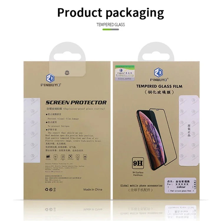 PINWUYO JK Tempered Glass Film Series-2 for Xiaomi Poco M6 5G Screen Protector High Aluminum-silicon Glass
