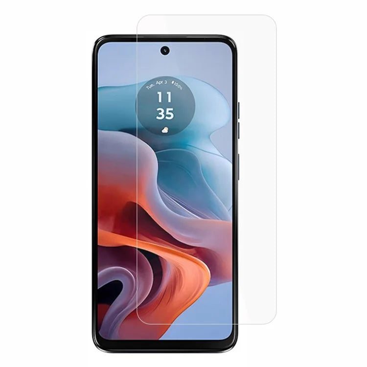 For Motorola Moto G34 5G Tempered Glass Screen Protector 0.3mm Clear Scratch Resistant