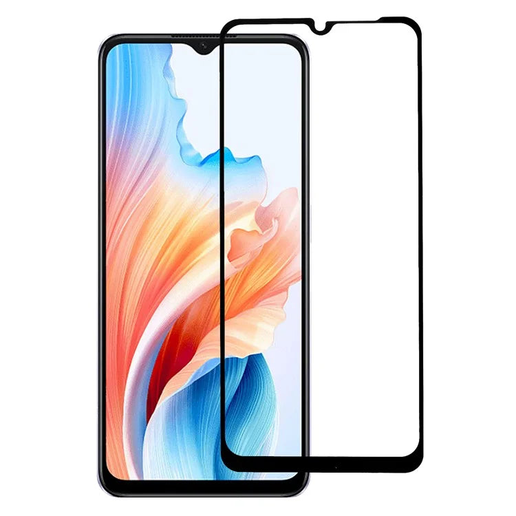 Full Coverage Screen Protector for Oppo A59 5G Tempered Glass Full Glue HD Clear