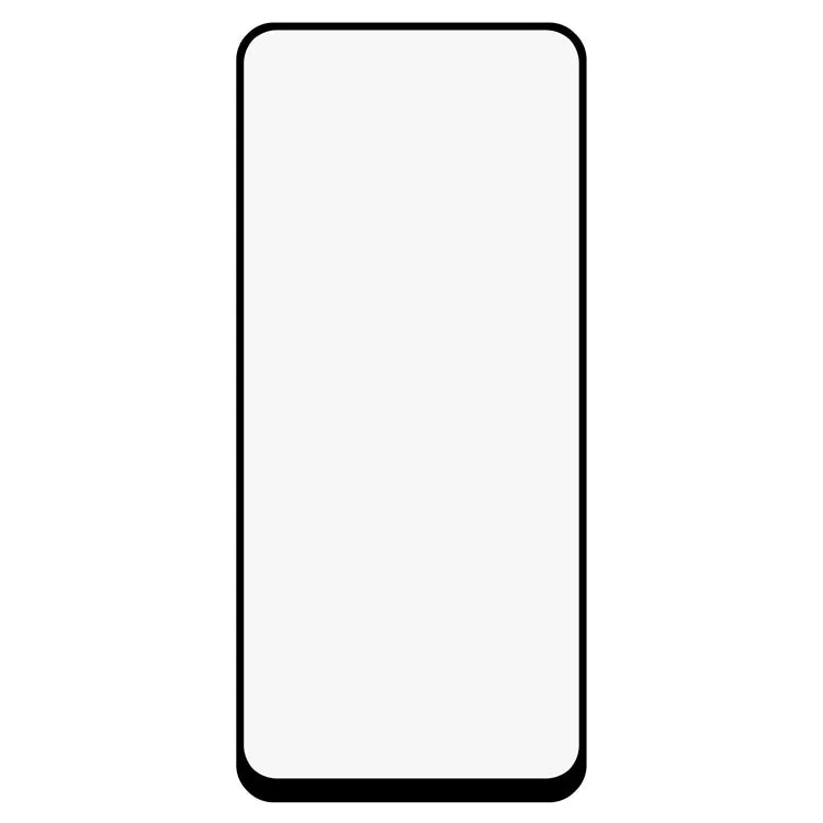 For Realme C67 5G Full Screen Protector Black Edge Silk Printing Tempered Glass