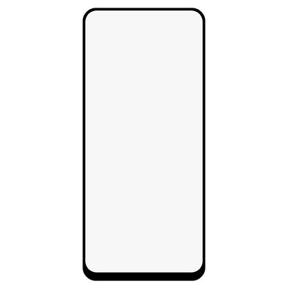 For Realme C67 5G Full Screen Protector Black Edge Silk Printing Tempered Glass