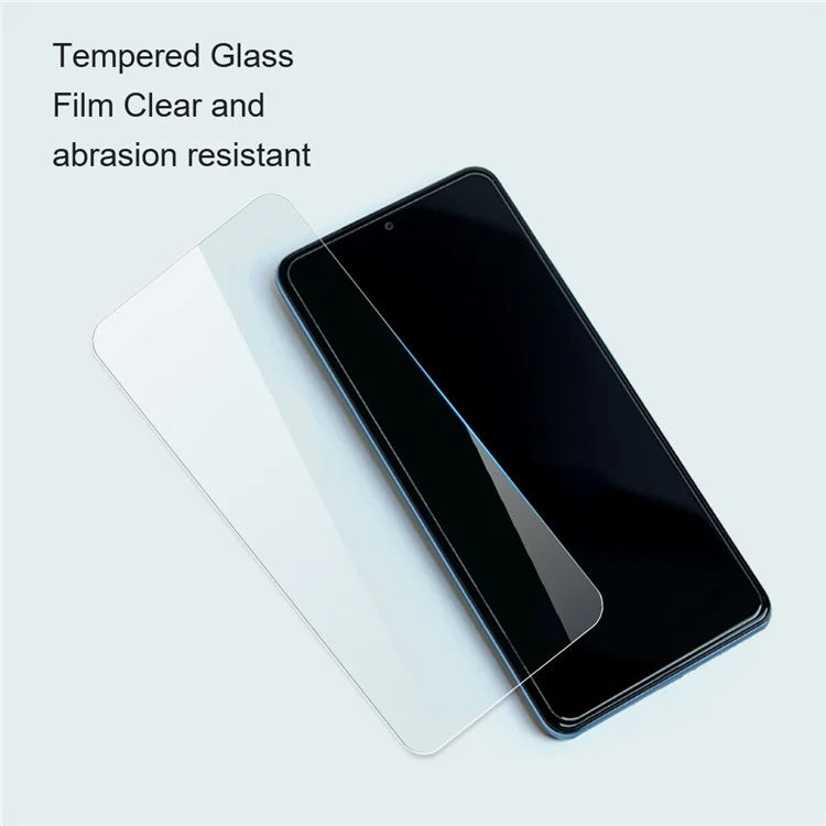 AMORUS For Xiaomi Poco M6 5G Screen Guard Film 2.5D High Aluminum-silicon Glass Screen Protector