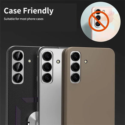 ENKAY HAT PRINCE For Samsung Galaxy A05s 4G Individual Lens Protectors Set Tempered Glass with Aluminum Edging