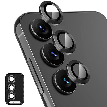 ENKAY HAT PRINCE For Samsung Galaxy A15 4G / 5G Camera Lens Protector Metal Individual Ring Rear Lens Film