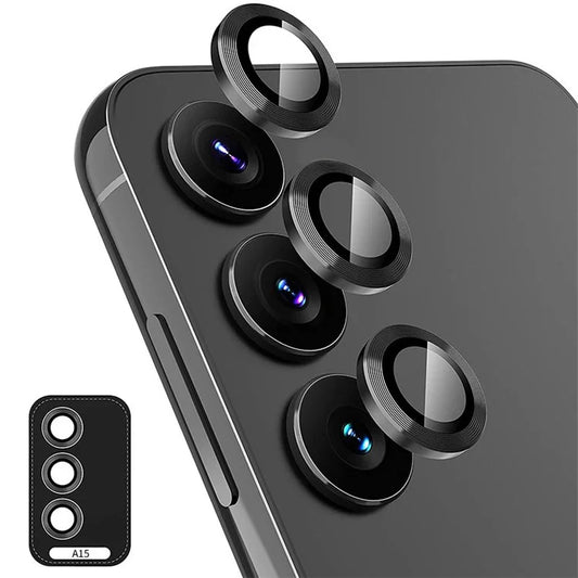 ENKAY HAT PRINCE For Samsung Galaxy A15 4G / 5G Camera Lens Protector Metal Individual Ring Rear Lens Film