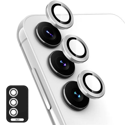 ENKAY HAT PRINCE For Samsung Galaxy A15 4G / 5G Camera Lens Protector Metal Individual Ring Rear Lens Film